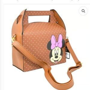 Disney Minnie Mouse Box Shaped Crossbody Bag